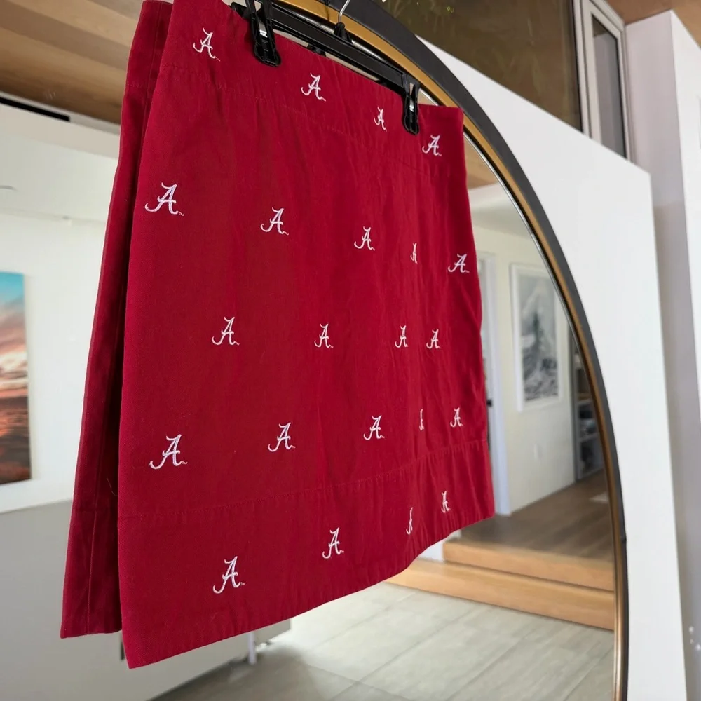 Alabama Pennington and Bailes Embroidered Cotton Stadium Skirt 6